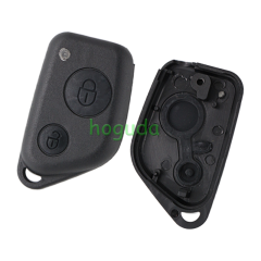 For Peugeot 2 button remote key blank without Logo (Without Battery Place)