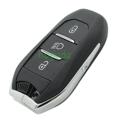 For Peugeot 3 button remote key blank with HU83 blade without logo.Please choose the button.