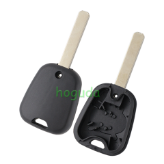 For Peugeot 2 button remote key blank with 307 key blade (without logo)