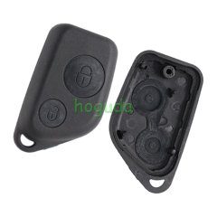 For Peugeot 2 button remote key blank without Logo (With Battery Place)