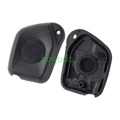For Peugeot 1 button remote key blank 206 blade without logo