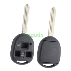 For High quality GTL Toyota 3 button remote key blank with TOY47 blade