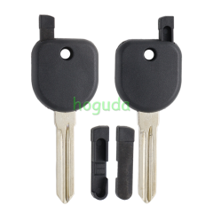 For Chevrolet transponder key blank , can put TPX long chip