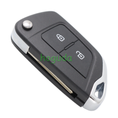 For Peugeot modified key 2/ 3 button remote key blank with 407 HU83 blade battery place 0536 Please choose the button and key blade