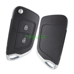 For Peugeot modified key 2/ 3 button remote key blank with 307 VA2 blade battery place 0536 Please choose the button and key blade