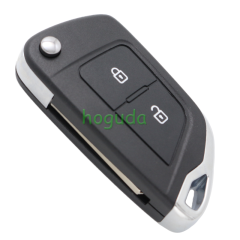 For Peugeot modified key 2/ 3 button remote key blank with 307 VA2 blade without battery place 0523 Please choose the button and key blade