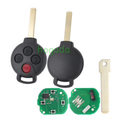 For Benz 3+1 Button remote key with 315mhz ID46 PCF7941 Chip