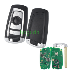 After Market For BMW 4 button keyless remote key with 315mhz PCF7953P FCC ID:YGOHUF5662
