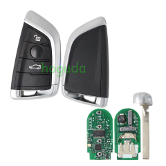 For AfterMarket BMW smart card 3 button remote key With 433MHZ PCF7953 chip FCCID:NBG1DGNG1 IC:2694A-IDGNG1
