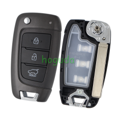 For original Hyundai r3 button remote key with 4D ID60 TIRIS DST40 chip 433MHz 95430-J9800 FCC:OKA-450T MODEL:OKA-450T ANATEL:02406-16-05956
