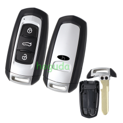 For Geely 3 button Replacement remote Key shell without logo