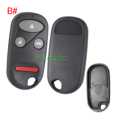 For Honda 2/2+1/3+1 button remote key blank without battery clamp