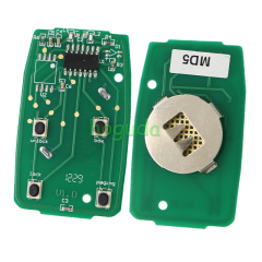 For Mazda 3+1 button remote key with 313.8MHZ KPU41805