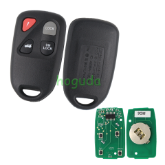 For Mazda 3+1 button remote key with 313.8MHZ KPU41805