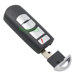 For Mazda 4 button smart remote key with 315MHZ 4D63 Chip FCC ID: KR55WK49383 P/N: 5WK49383A, 5WK49383E IC: 267T-5WK49383 Siemens VDO system