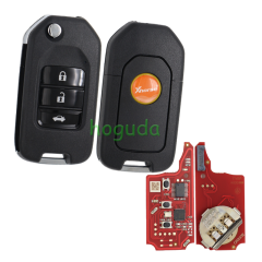 For Honda Type Wireless XN004 Remote Key 3 Buttons With NXP Chip for VVDI2 and VVDI Key XNHO20EN