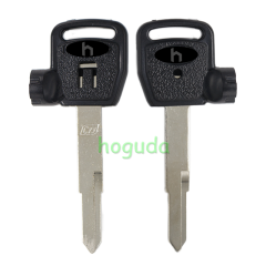 For KYMCO Motorcycle transponder key blank with right left blade