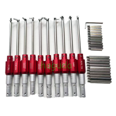 HONEST 10PCS Safety Blade Flag Stick Locksmith Tool quick opening tool lock pick set