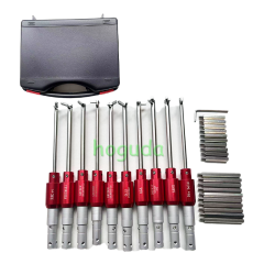 HONEST 10PCS Safety Blade Flag Stick Locksmith Tool quick opening tool lock pick set