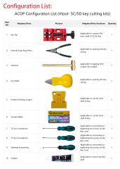 The Vtool key cutting kits offer a standardized, fast, and safe way to remove the shells of vw, Audi, and Porsche 5C/5D keys