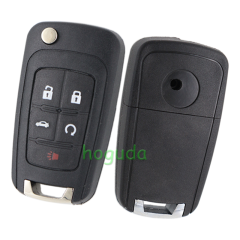 For Chevrolet keyless 4+1 button remote key with 315mhz 46E PCF7952E/NCF297xETT Chip
