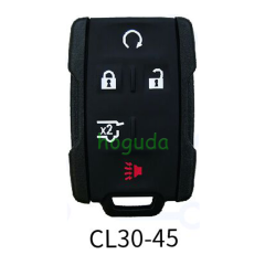 Lonsdor smart key For Chevrolet CL30-45 4+1 button smart key Support ID46 ID49 ID4A chip,Frequency 315/433.92Mhz