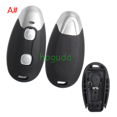 For Piaggio 2 button motorcycle key blank without logo