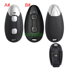 For Piaggio 2 button motorcycle key blank without logo