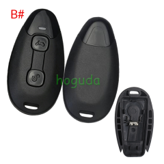 For Piaggio 2 button motorcycle key blank without logo