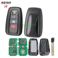KEYDIY TB01-4 button KD Smart Key Universal Remote Control with 8A chip for Toyota Corolla RAV4 Camry/Lexus