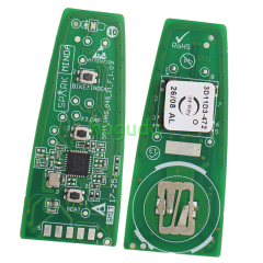 For Vespa 2 button Keyless Go remote key with 4A Chip NCF29A 433MHz Fsk