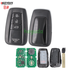 KEYDIY TB01 3 button KD Smart Key Universal Remote Control with 8A chip for Toyota Corolla RAV4 Camry/Lexus