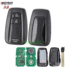 KEYDIY TB01 3 button KD Smart Key Universal Remote Control with 8A chip for Toyota Corolla RAV4 Camry/Lexus