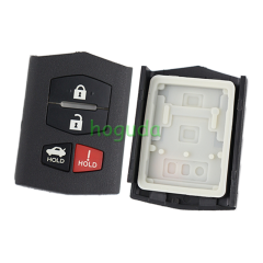 For Mazda 6 3+1 flip remote key with 4D63 chip 313.8mhz FSK KPU41788