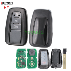KEYDIY TB01 3 button KD Smart Key Universal Remote Control with 8A chip for Toyota Corolla RAV4 Camry/Lexus
