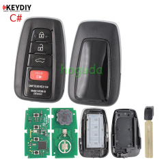 KEYDIY TB01-4 button KD Smart Key Universal Remote Control with 8A chip for Toyota Corolla RAV4 Camry/Lexus