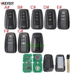 KEYDIY TB01 3 button KD Smart Key Universal Remote Control with 8A chip for Toyota Corolla RAV4 Camry/Lexus