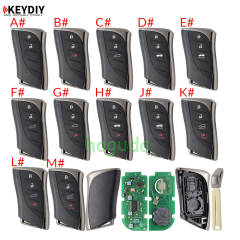 KEYDIY TIB02 with 8A 4D chip for KD-X2 KD MAX KDX4 Car Key Remote Fit More than 2000 Models
