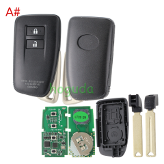Lonsdor LT20-04 Smart Key with key shell 8A+4D Adjustable Frequency For Toyota & Lexus 0010 0020 7930 2110 Support K518 & K518ISE & KH100+
