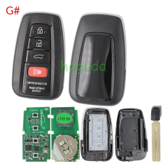 Lonsdor LT20-04 Smart Key with key shell 8A+4D Adjustable Frequency For Toyota & Lexus 0010 0020 7930 2110 Support K518 & K518ISE & KH100+