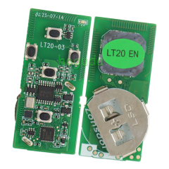 Lonsdor LT20-03 Smart Key PCB with key shell 8A+4D Adjustable Frequency For Toyota 0780 Support K518 & K518ISE & KH100+ Transponder chip: ID71 CHIP P1:9F Frequency: 433MHz 271451-0780