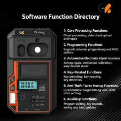CK-PROG Programmer,Airbag Reset, Odometer Correction, Key Unlocking, Immobilizer Matching, ECU Read & Write