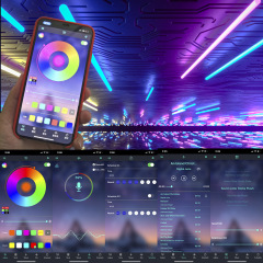 Bluetooth Music IR 24 Keys mini RGB Controller APP: "Lotus Lantern"