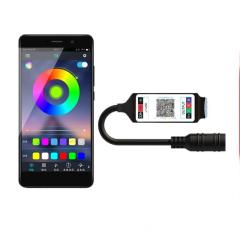 Bluetooth Music IR 24 Keys mini RGB Controller APP: "Lotus Lantern"