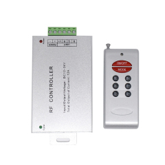 RF 4 keys rgb led controller - Aluminium shell DC12~24V (4 keys / 6 keys / 8 keys)