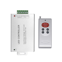 RF 4 keys rgb led controller - Aluminium shell DC12~24V (4 keys / 6 keys / 8 keys)