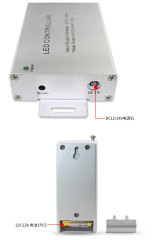 RF 4 keys rgb led controller - Aluminium shell DC12~24V (4 keys / 6 keys / 8 keys)