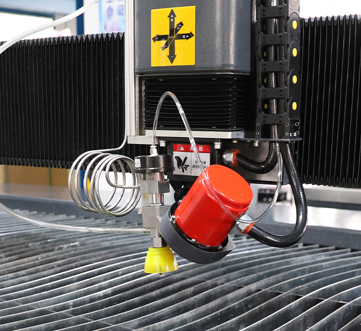 Precision Dynamic 5 Axis Waterjet Cutting Head