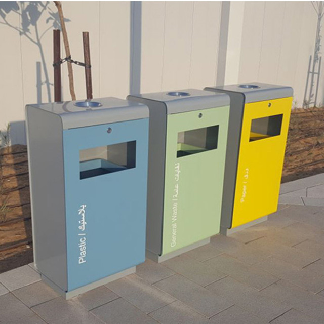 3 compartment recycle bin for Dubai