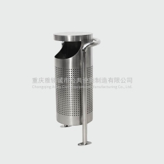 BS36 Outdoor stainless steel Trash Bin